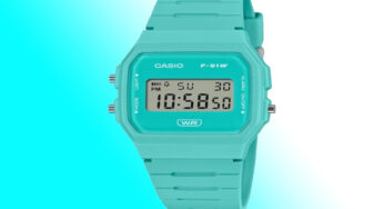 Casio Hadirkan F-91WB-2A2: Jam Tangan Retro dengan Sentuhan Tiffany Blue