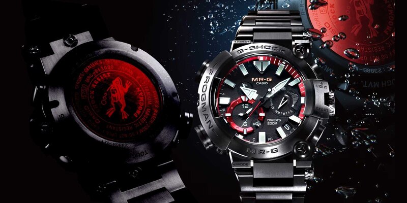 G-Shock Frogman MRG-BF1000B-1ADR Titanium Jam Tangan Diver Premium dengan Teknologi Canggih