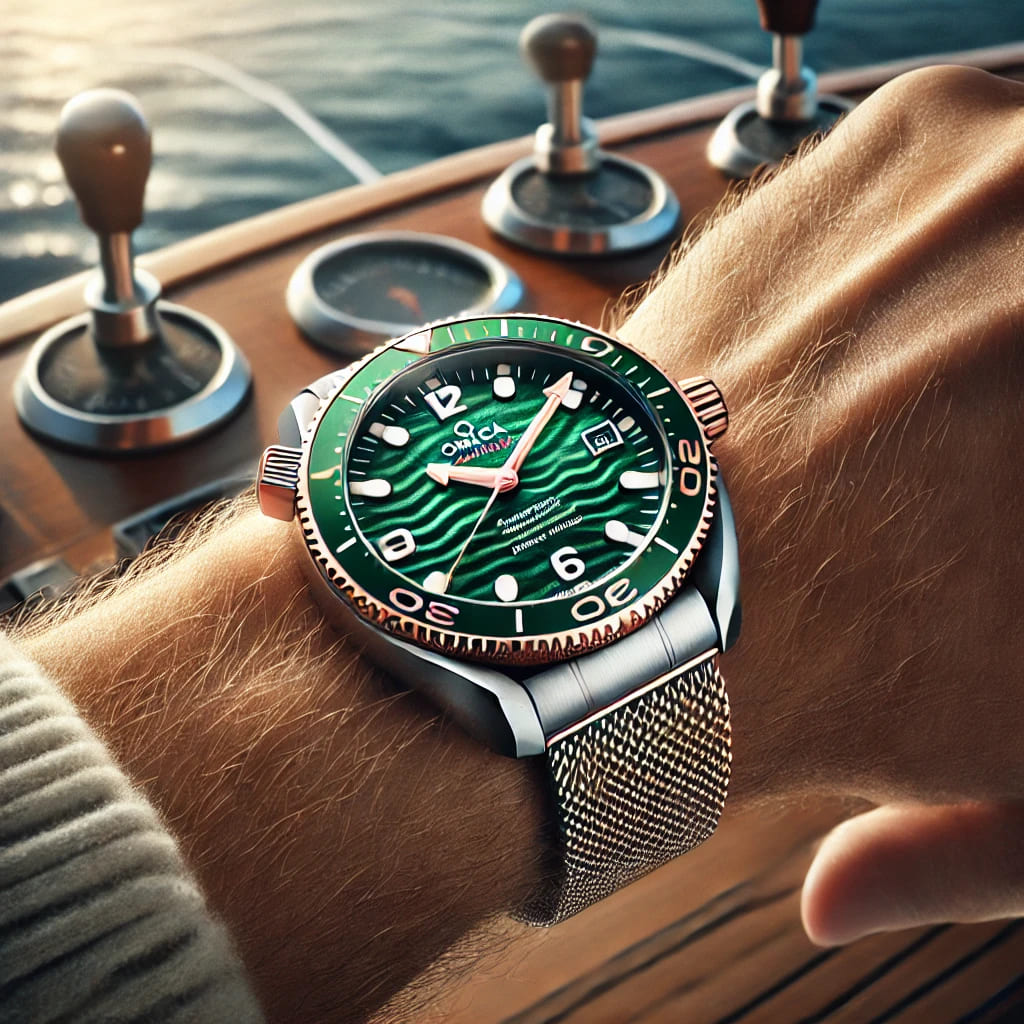 Omega Perkenalkan Seamaster Diver 300M No-Date dengan Dial Hijau Elegan