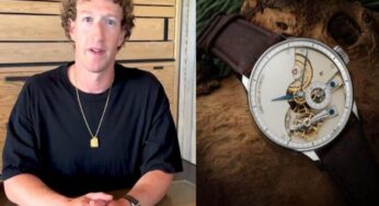 Mark Zuckerberg Kini Tampil Beda, Pakai Jam Tangan Langka Seharga Rp14 Miliar