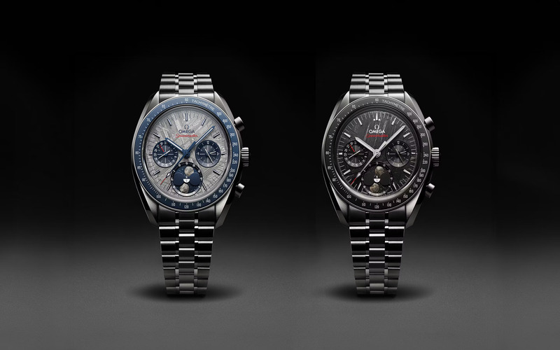 Omega Hadirkan Jam Tangan Speedmaster Moonphase Meteorite Bertema Luar Angkasa