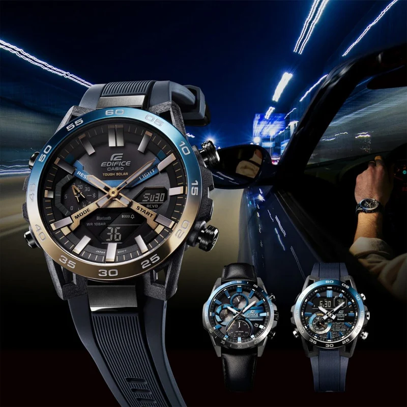 Casio Edifice Sospensione ECB-2000NP-1A Perpaduan Gaya dan Performa Tinggi