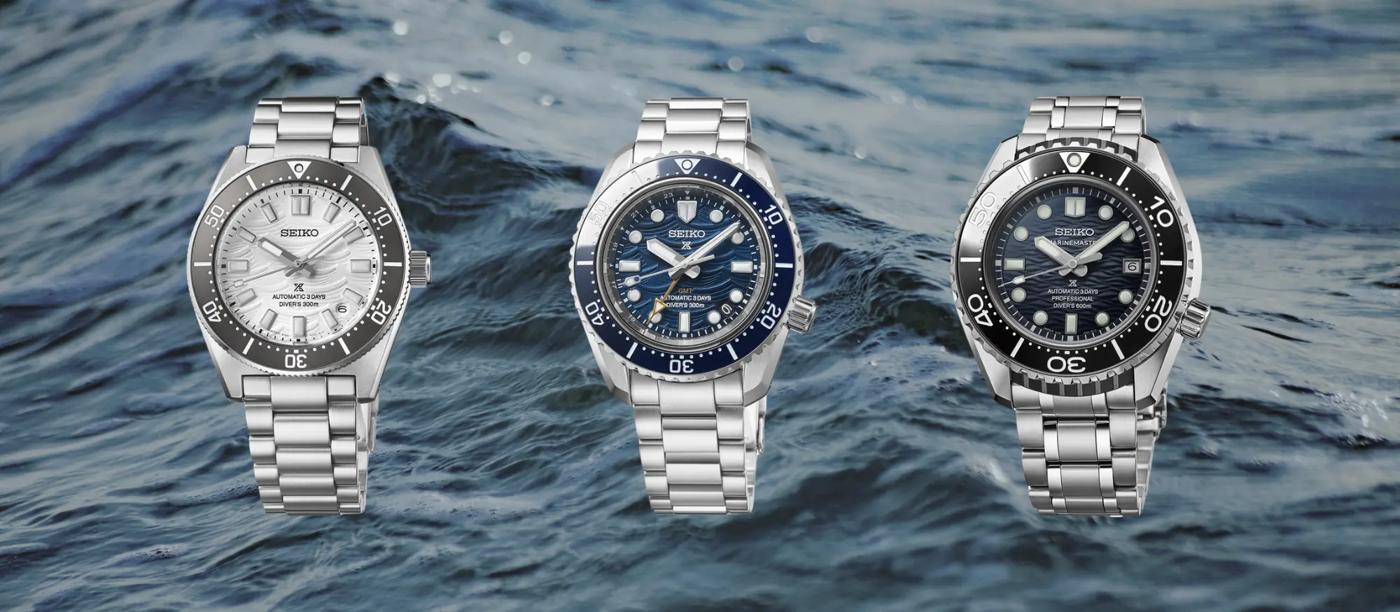 Seiko Diver's Watch 60th Anniversary SLA081J1, SPB509J1 & SPB511J1