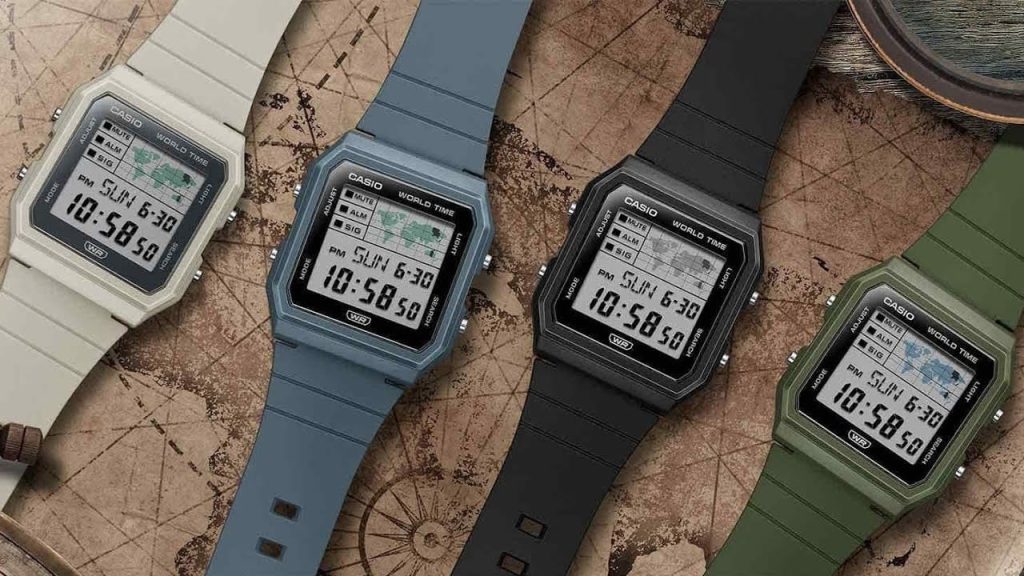 Casio LF-30W: Jam Tangan Digital Klasik Lengkap Dengan Peta Dunia di Layar