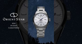 Orient Star M34 F8 Date Tampilkan Dial Meteor Berteknologi Tinggi