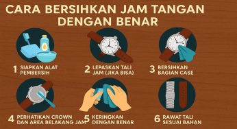 Cara Bersihkan Jam Tangan dengan Benar agar Tetap Awet dan Tahan Lama