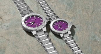 Oris dan Ben Bridge Hadirkan Jam Tangan Couple Eksklusif Bernuansa Ungu