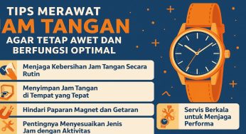 Tips Merawat Jam Tangan Agar Tetap Awet dan Berfungsi Optimal