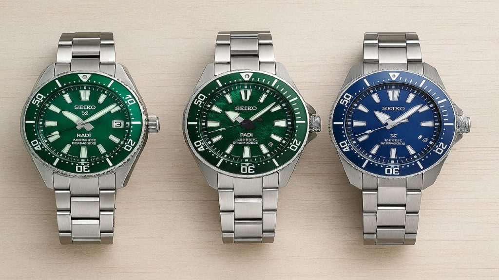 Seiko Luncurkan Jam Prospex Terbaru dengan Sentuhan Warna Hijau dan Biru