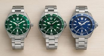 Seiko Luncurkan Jam Prospex Terbaru dengan Sentuhan Warna Hijau dan Biru