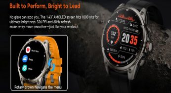 Smartwatch Rollme GT 3: Tangguh dengan Daya Tahan Baterai 65 Hari dan GPS Dual-Band