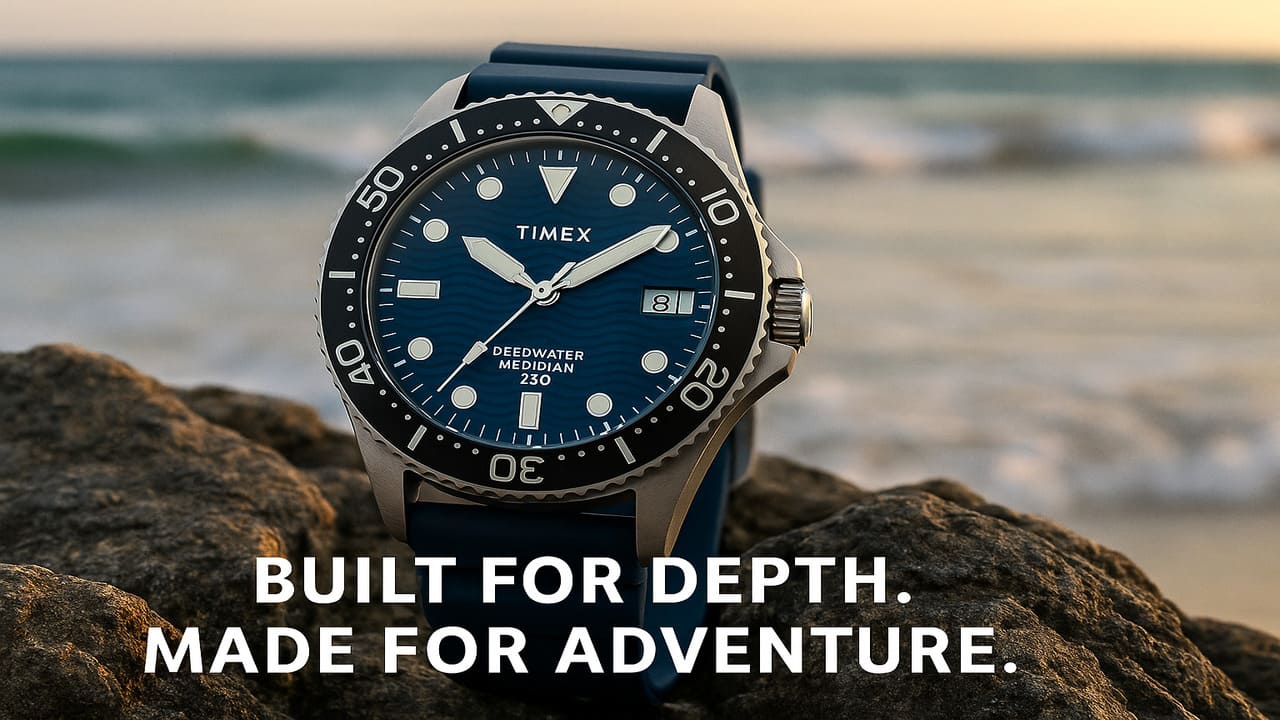 Timex Deepwater Meridian 200: Jam Tangan Diving Kelas Menengah dengan Rasa Premium