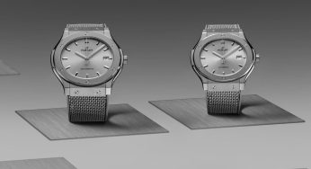 Hublot Classic Fusion Essential Grey: Jam Tangan Couple dengan Bahan Titanium