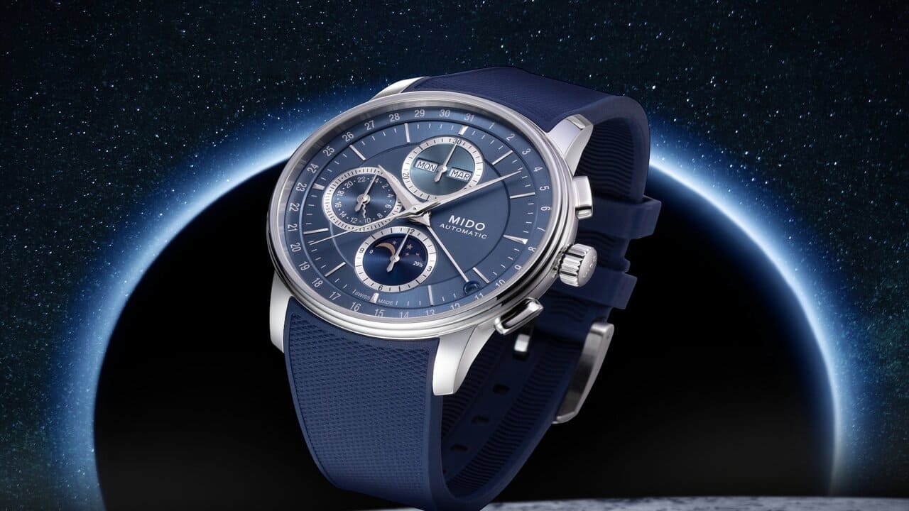 Kemewahan di Balik Detik Jam Tangan Mido Baroncelli Chronograph Moonphase