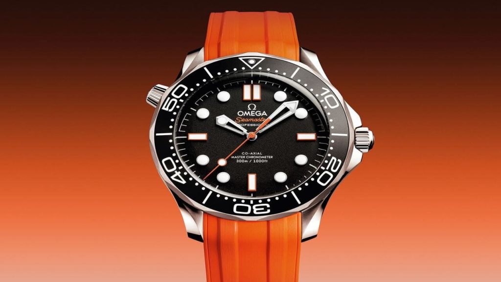 Omega Seamaster Diver 300M No-Date Tampil Lebih Segar dengan Warna Oranye