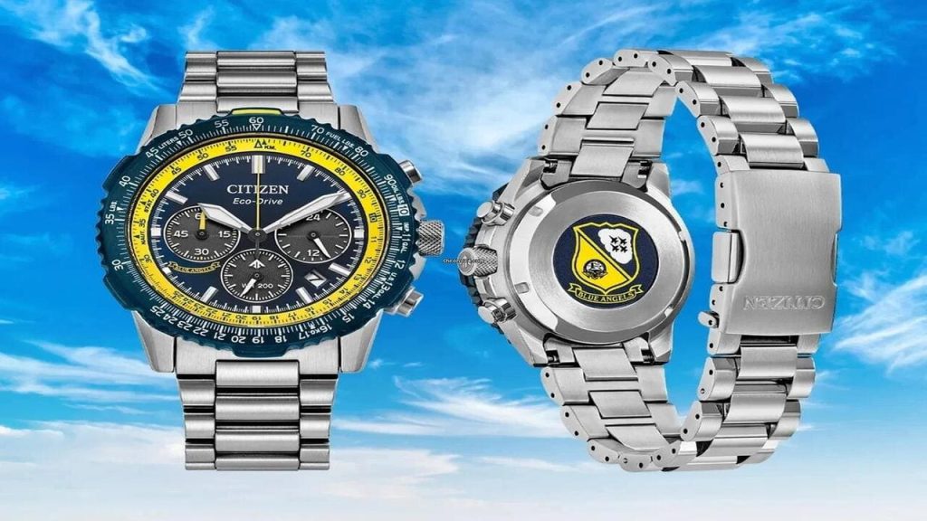 Citizen Promaster Navihawk Blue Angels Jam Tangan Pilot dengan Dial Penuh Detail Cockpit