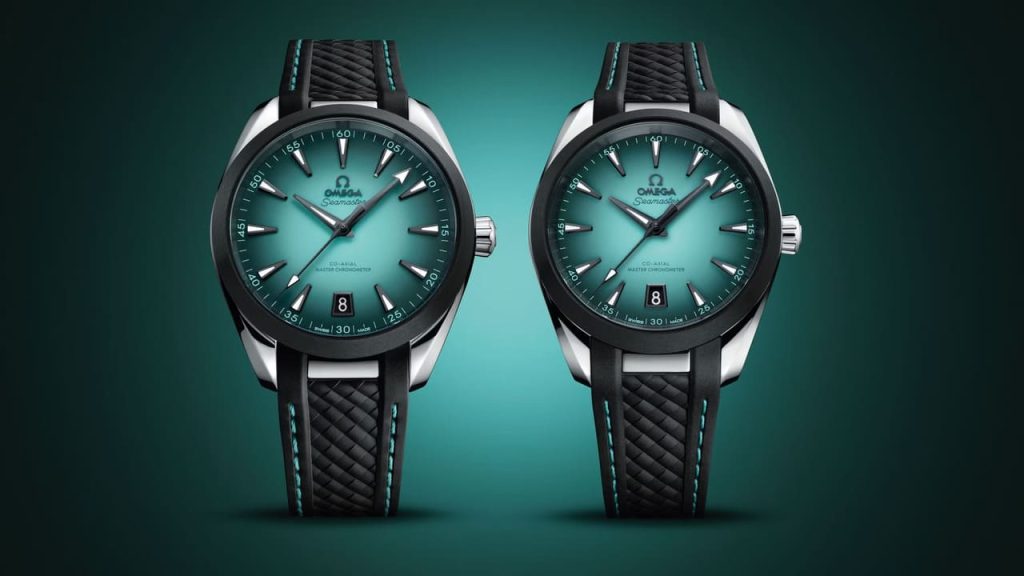 Omega Hadirkan Lini Seamaster Aqua Terra dengan Sentuhan Turquoise dan Bezel Keramik