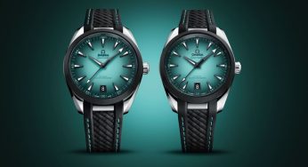 Omega Hadirkan Lini Seamaster Aqua Terra dengan Sentuhan Turquoise dan Bezel Keramik
