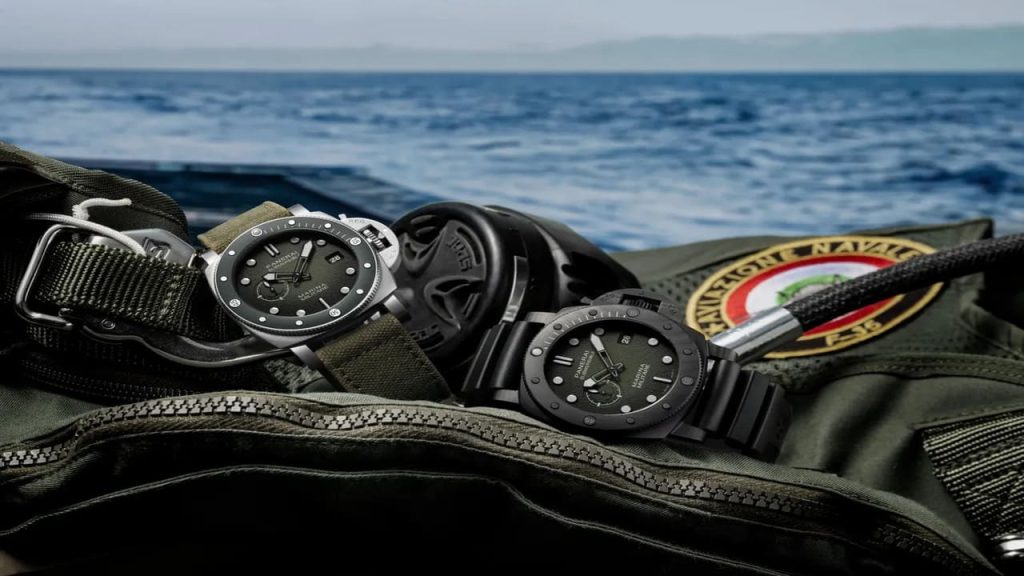 Panerai Submersible Marina Militare PAM01697 & PAM01698, Persembahan Eksklusif untuk Aviazione Navale