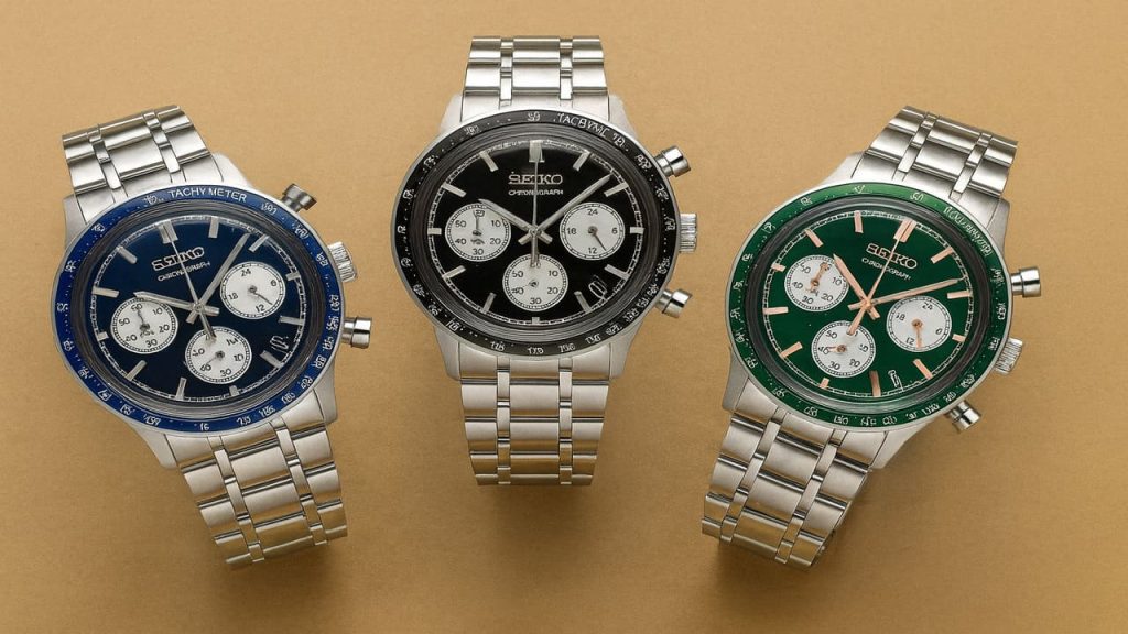 Seiko Perkenalkan Chronograph Reverse Panda SSB477P1 dengan Desain Mirip Rolex Daytona