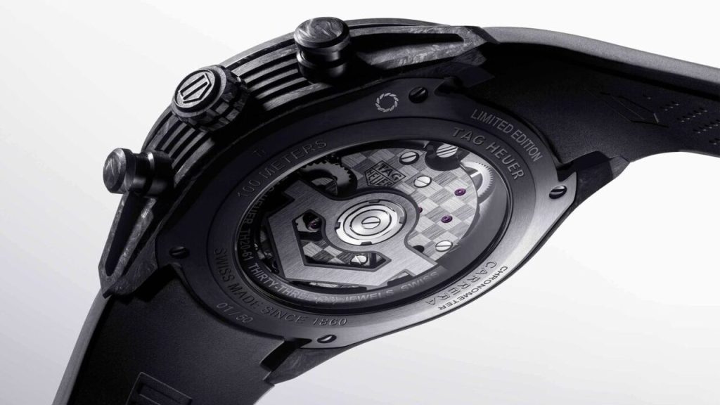 Detail Monaco Flyback Chronograph TH-Carbonspring