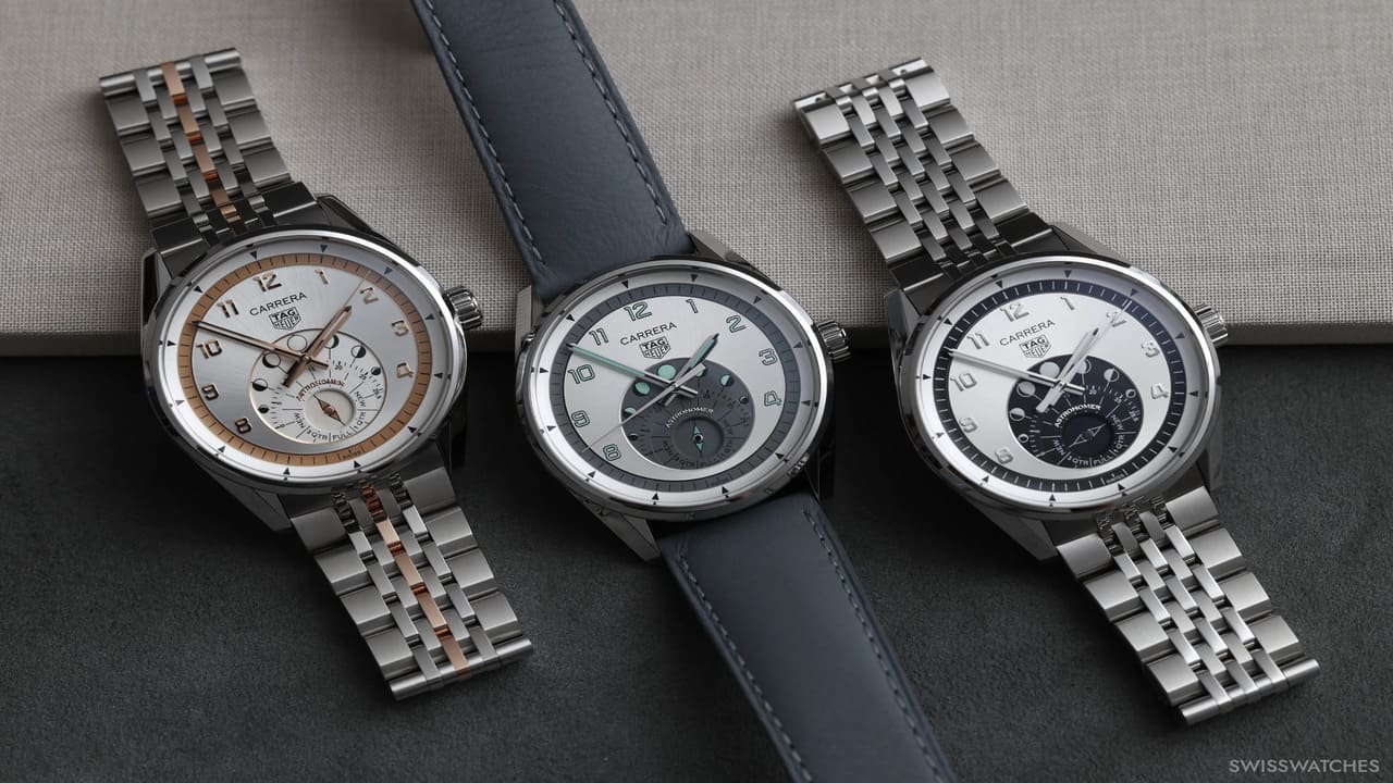 Tiga Varian Tag Heuer Carrera Astronomer