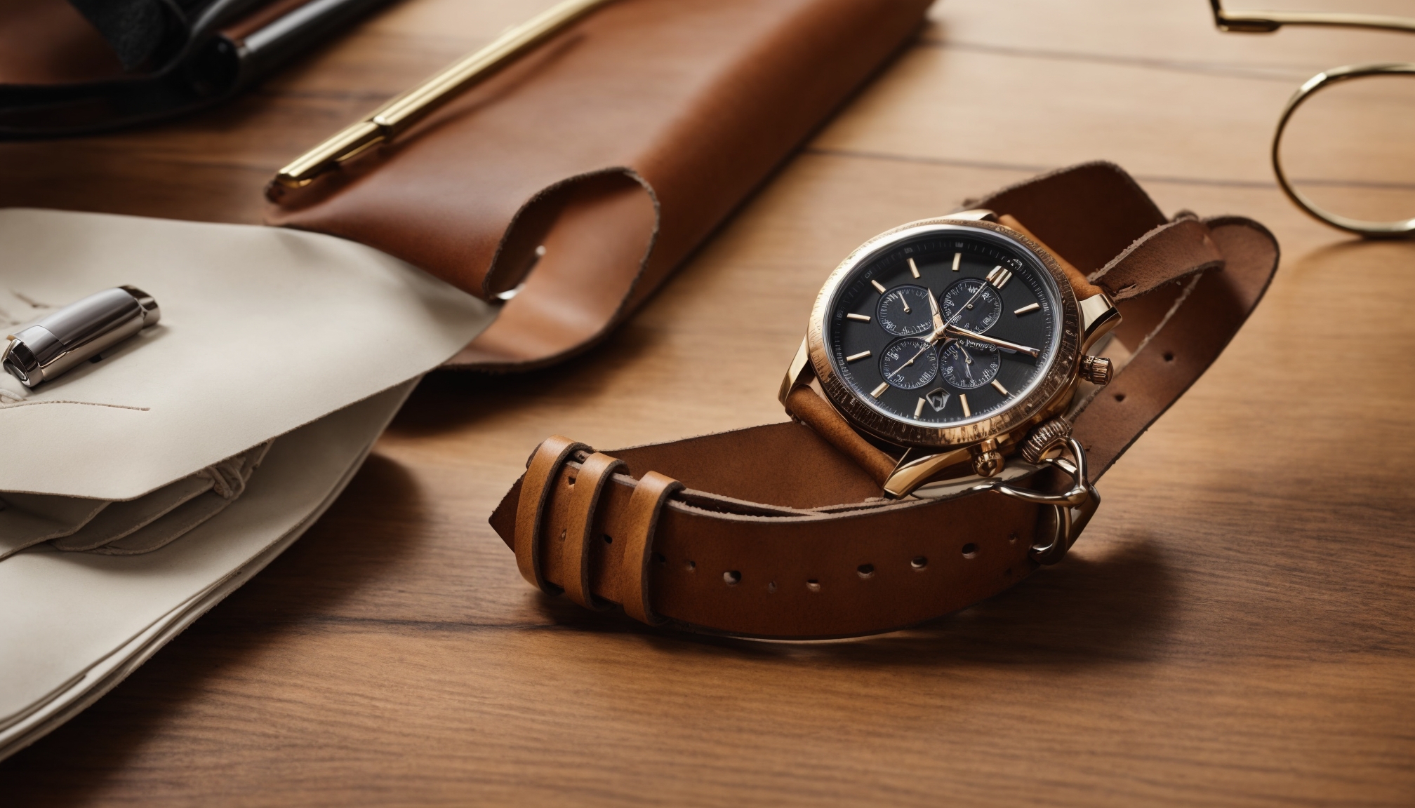 Kombinasi Jam Tangan Berbahan Kulit dengan Outfit Kasual untuk Kerja