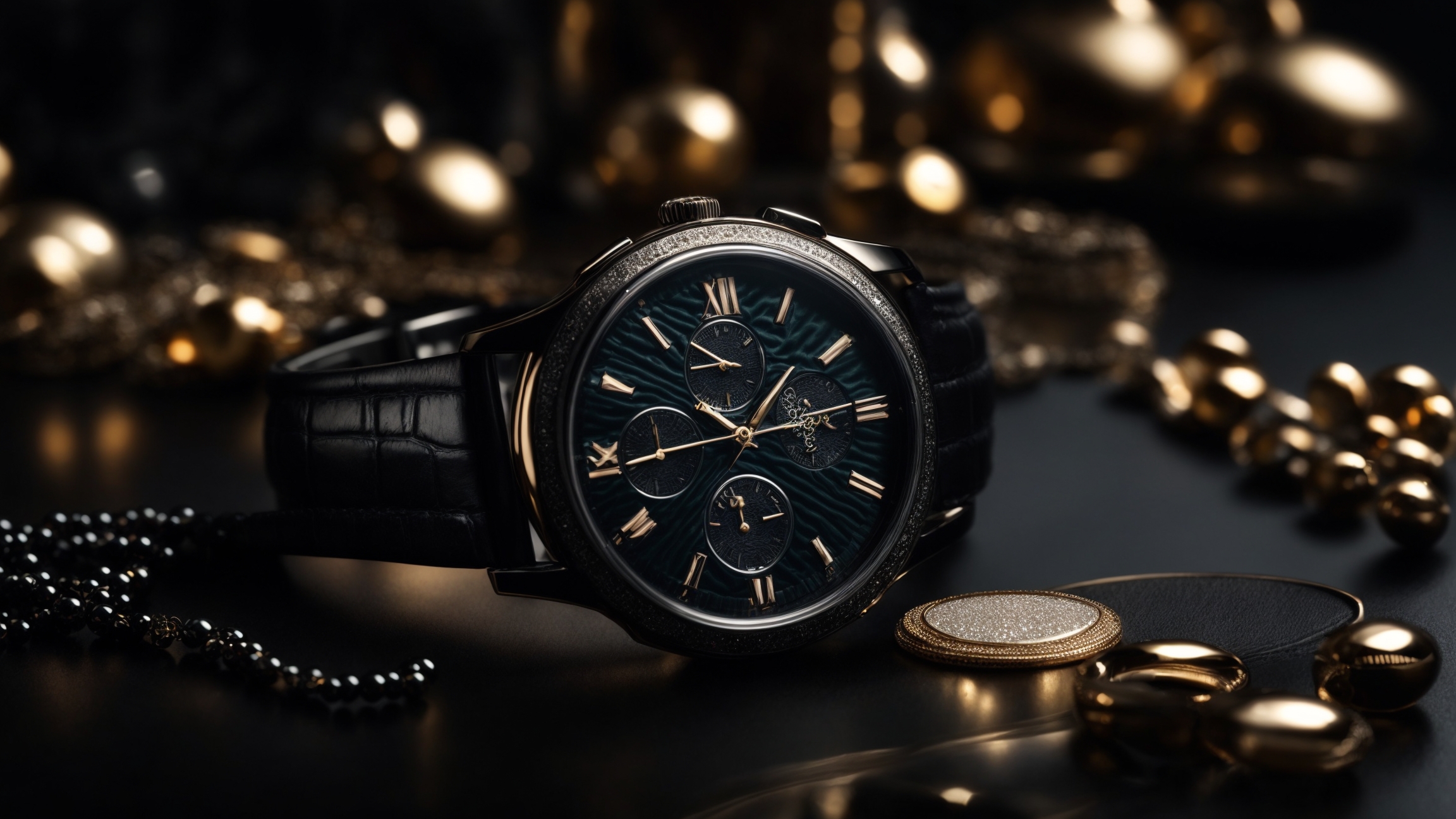 Jam tangan dan perhiasan mewah sebagai simbol luxury and lifestyle